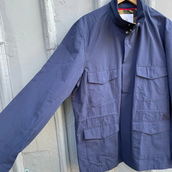 Herschel Navy Field Jacket, BNWOT, size Medium - Picture 4 of 8